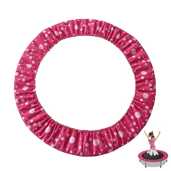 APJJ Trampolin Randabdeckung, Indoor Fitness Kinder Erwachsene Trampolin-Randabdeckung 81-152cm, 3 Etagen Dauerhaft Wasserdichtes Oxford-Tuch Trampolin Umrandung Ersatzteile