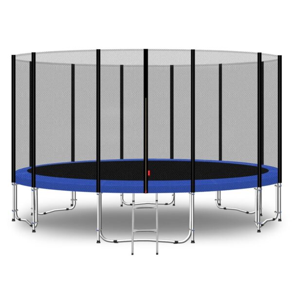 Baunsal® Trampolin Outdoor Ø 183 244 275 305 335 366 396 427 457 487 cm (EXD) Trampolin für Kinder als Komplettset Kindertrampolin Trampolin Kinder Outdoor Spielzeug Kinder...