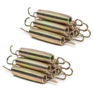 KIDUKU Trampolin Ersatzfedern 6-96 Stück | Länge 145mm für Ø240 244 305 366 bis 427cm