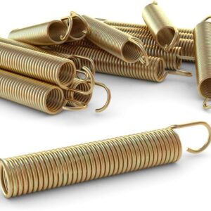 Trampolin Ersatzfeder-Set von 12 Federn, ca. 165 mm Zugfeder-Länge, Sprungfeder extra verstärkt und Lange haltbar passend für Ampel 24 Trampolin